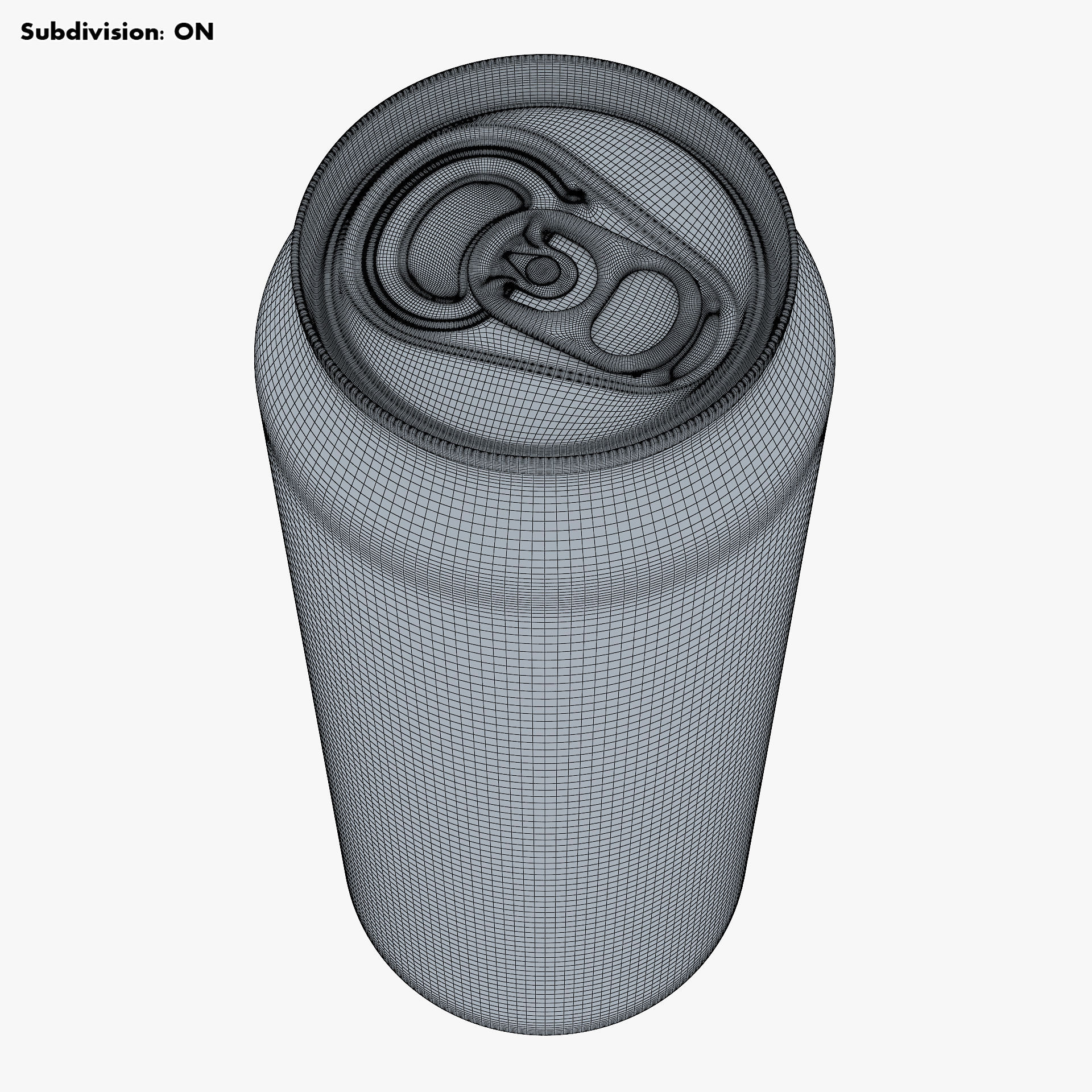 Aluminum Standard Can 500ml v 2 3D model_13