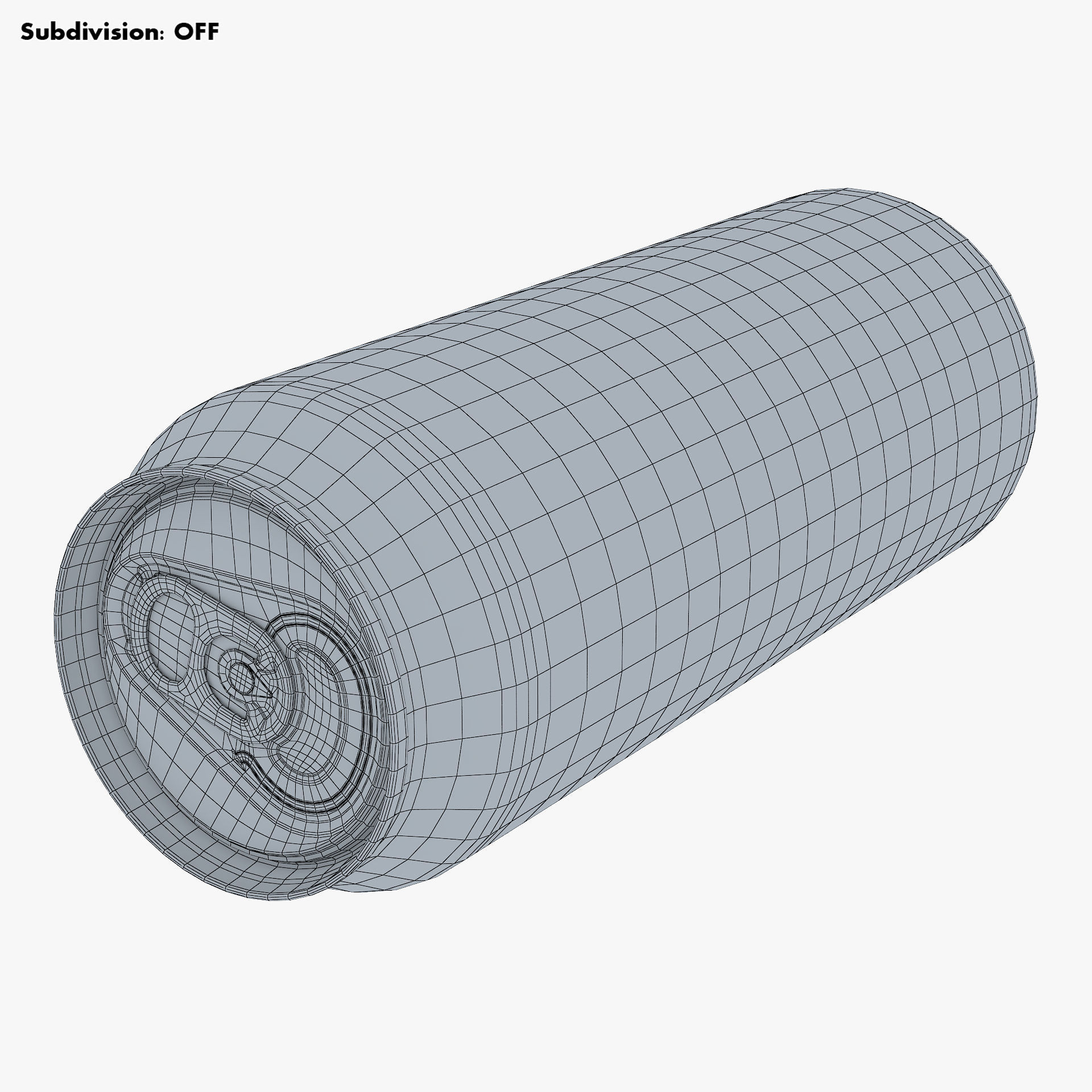 Aluminum Standard Can 500ml v 2 3D model_20