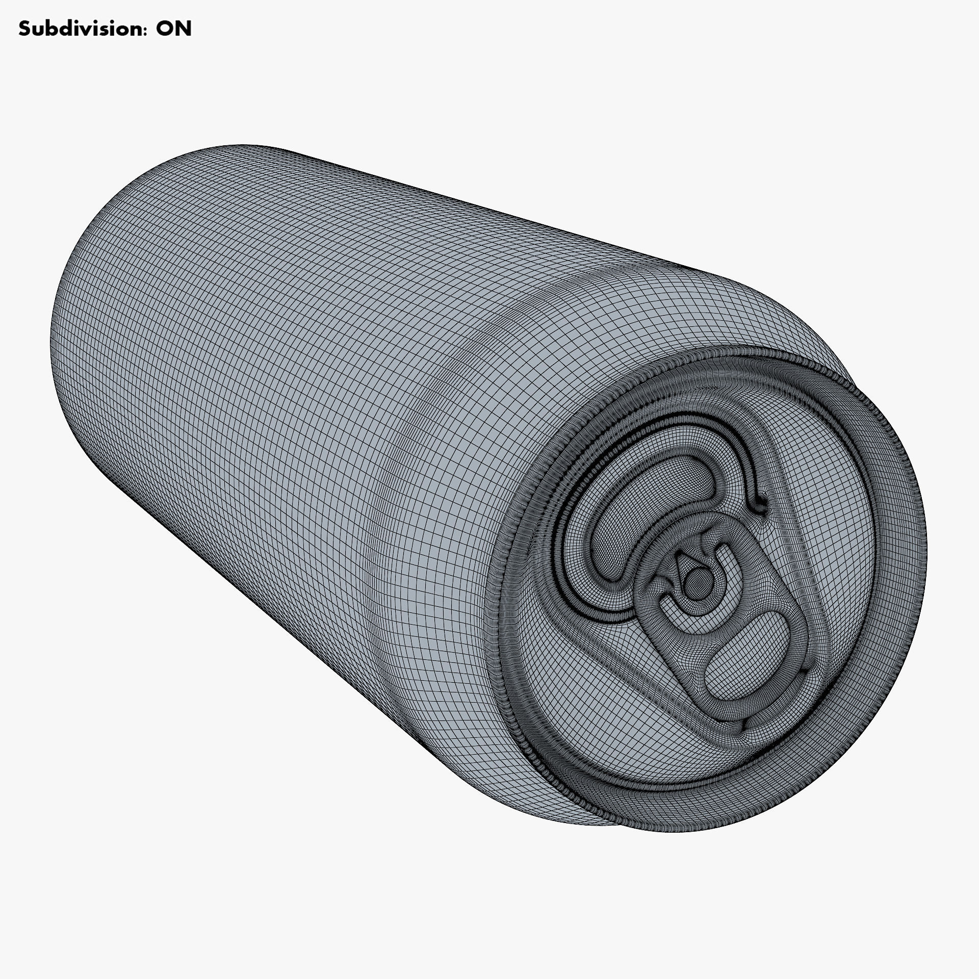 Aluminum Standard Can 500ml v 2 3D model_23
