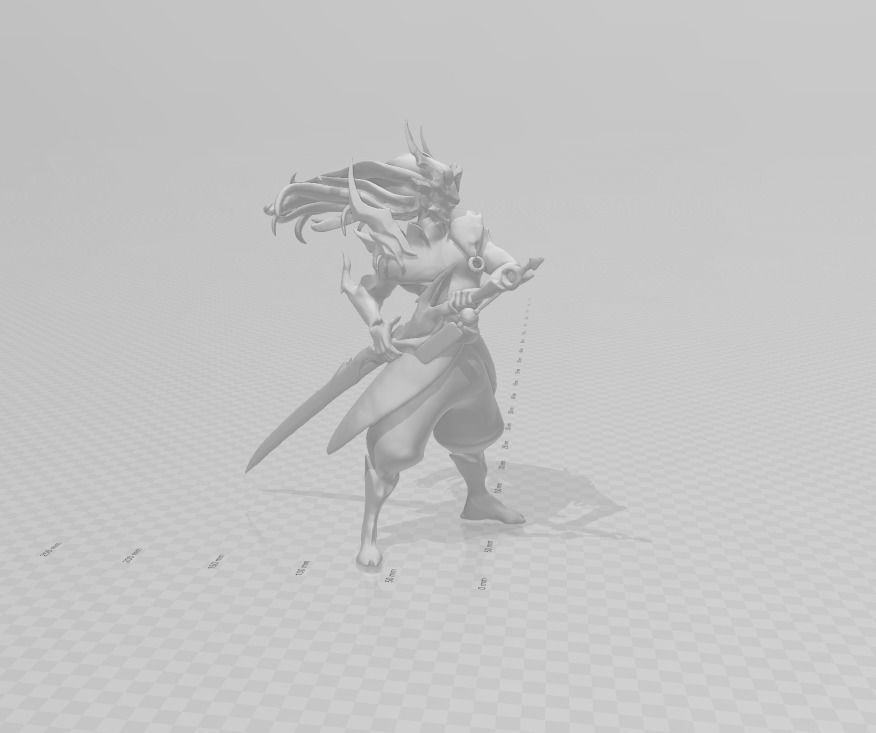 Sea Dog Yasuo 3D Model 3D print model_2