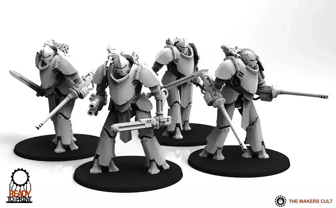 Feudal Guard - Walker Mk3 3D print model