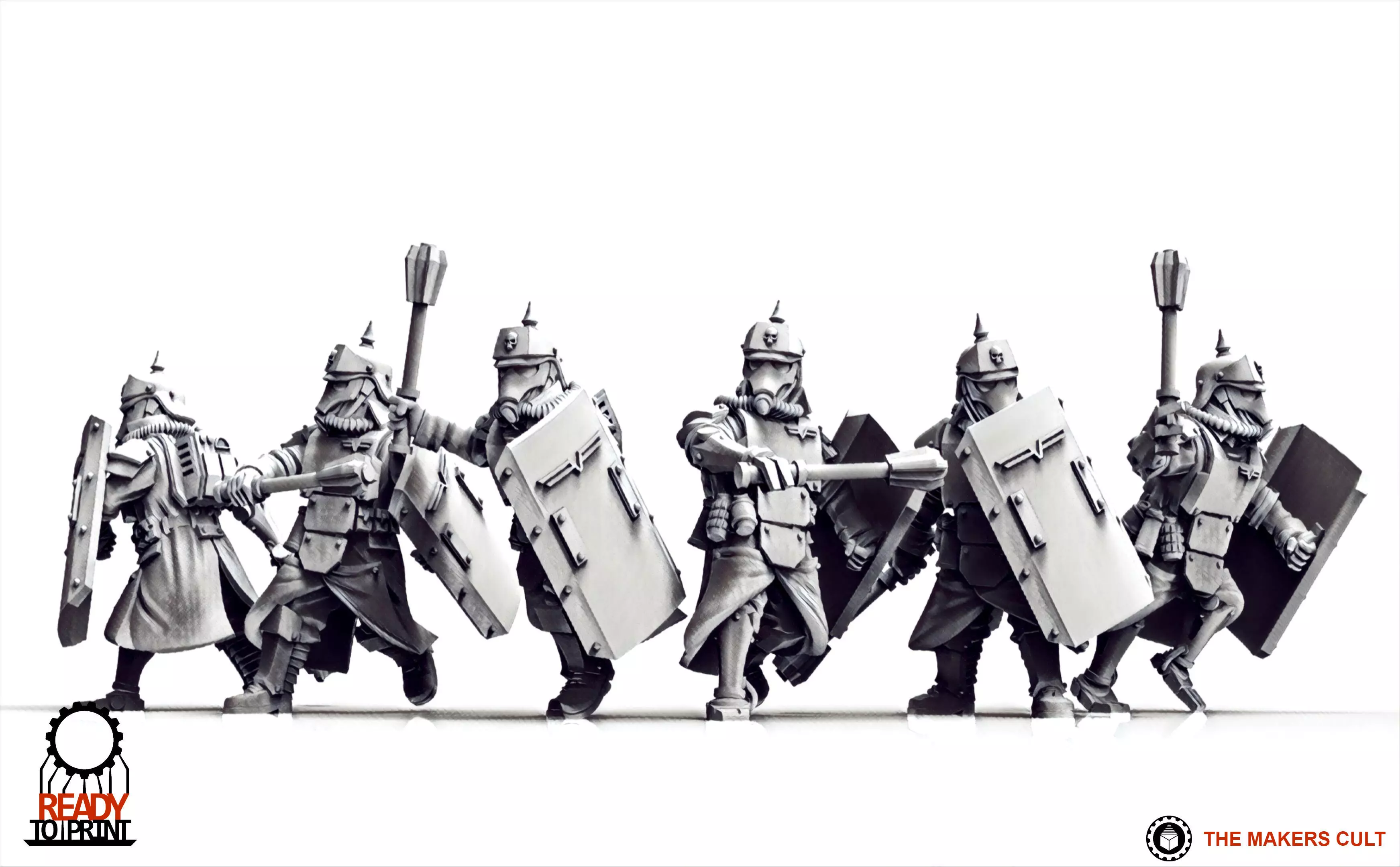 Valour Korps - Trench Raiders 3D print model