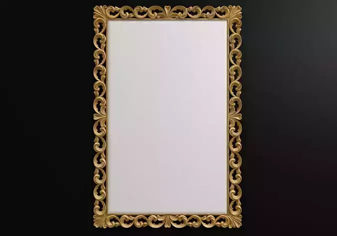 Carved frame 