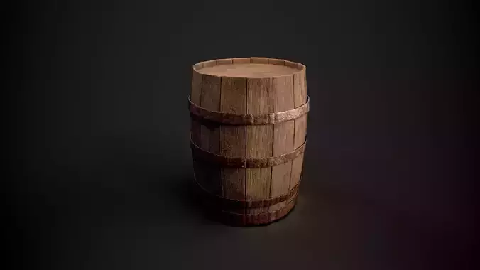 Wooden Aged Barrel