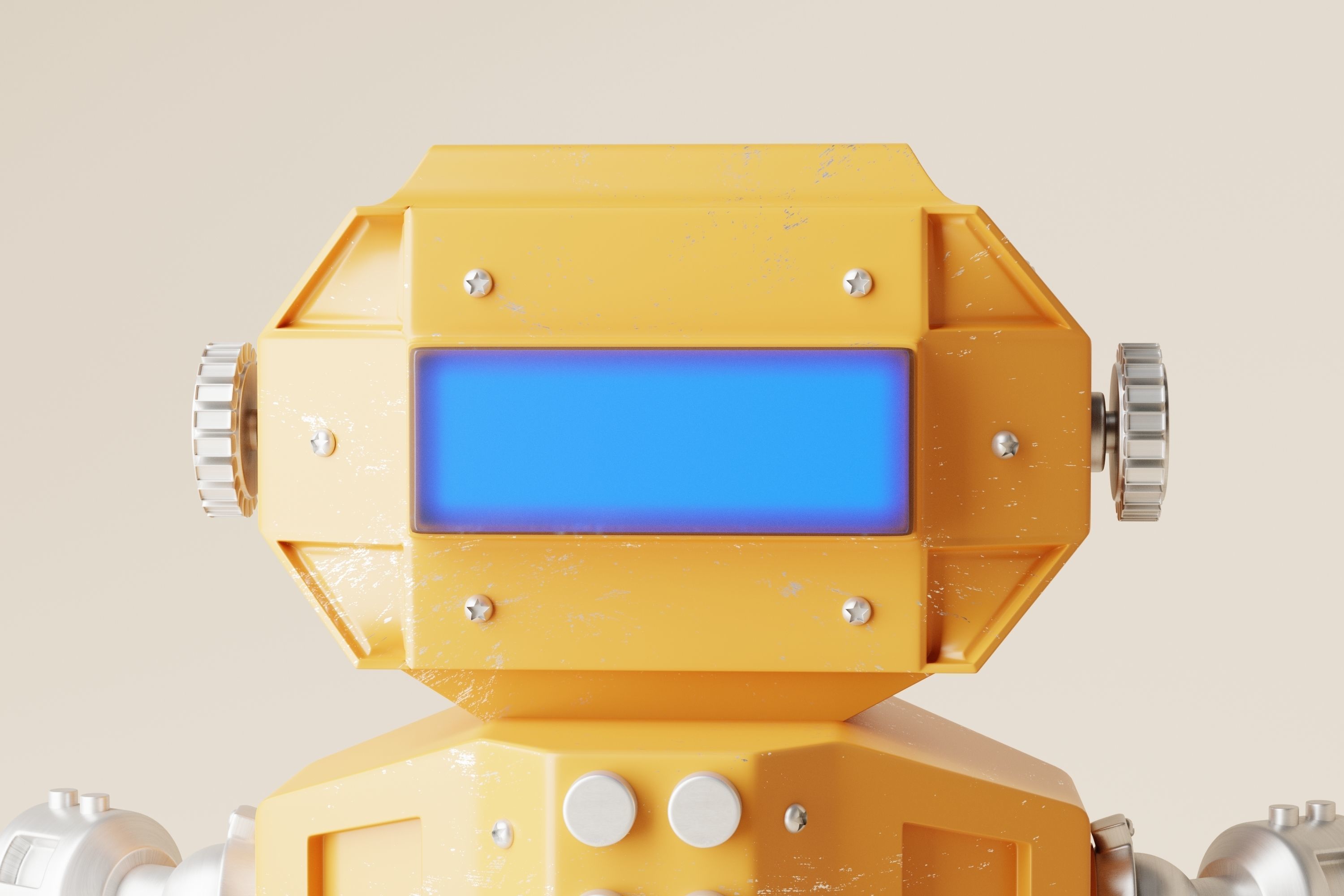 Robot V22 3D model_2