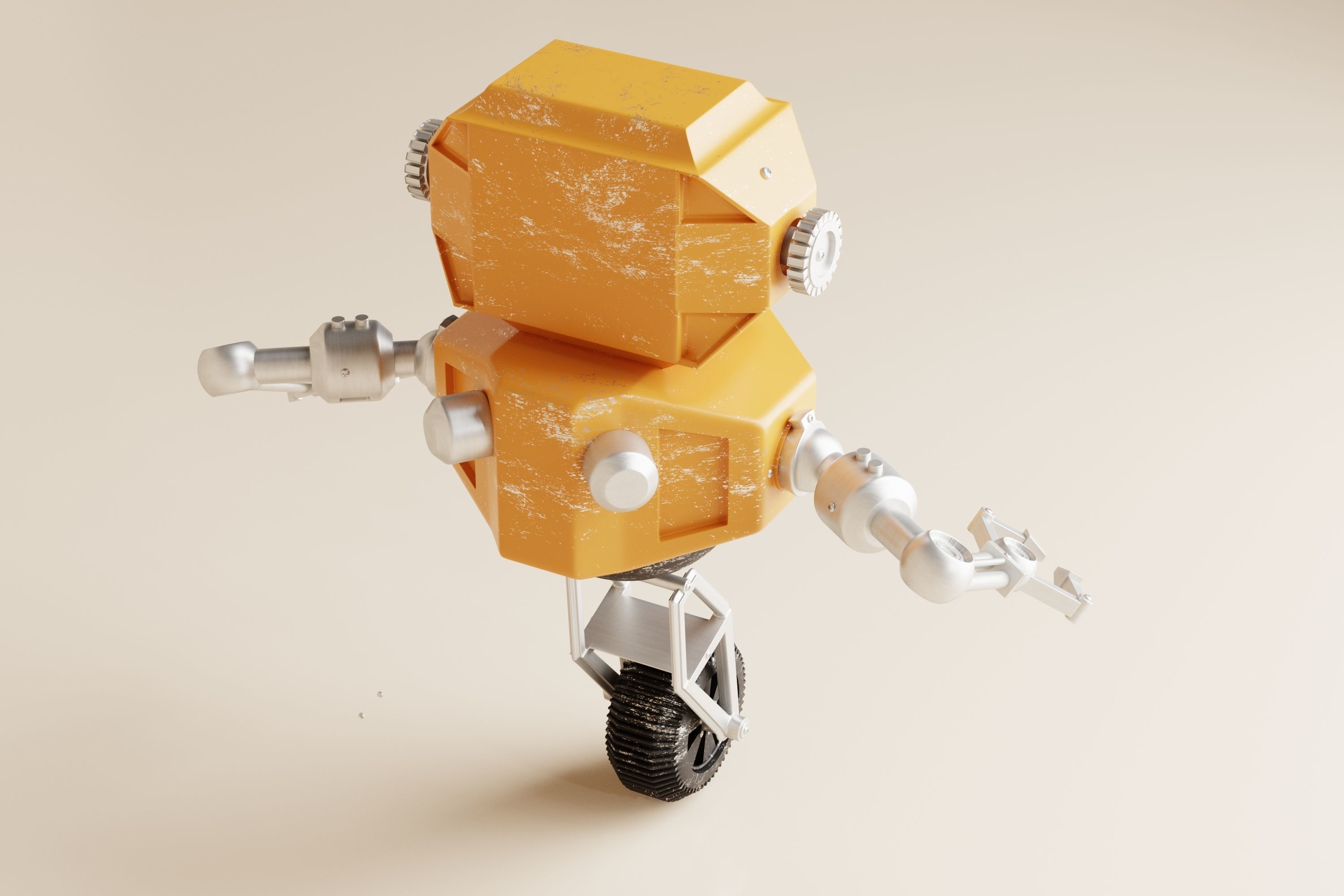 Robot V22 3D model_6