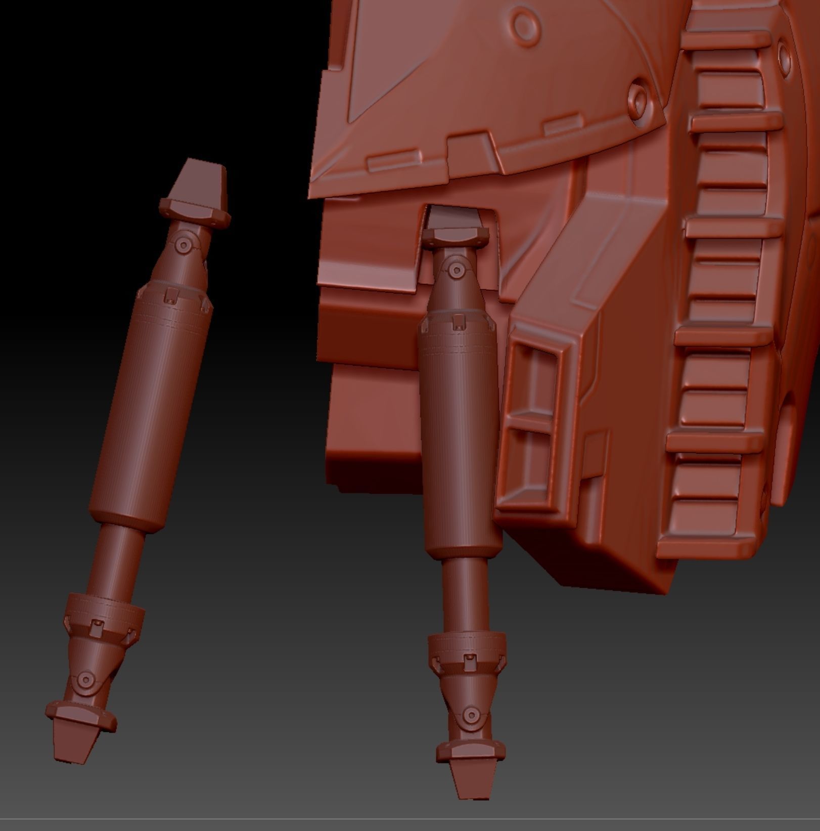 rx-78-7-gundam-bust-1 gundam statue 3D print model_17