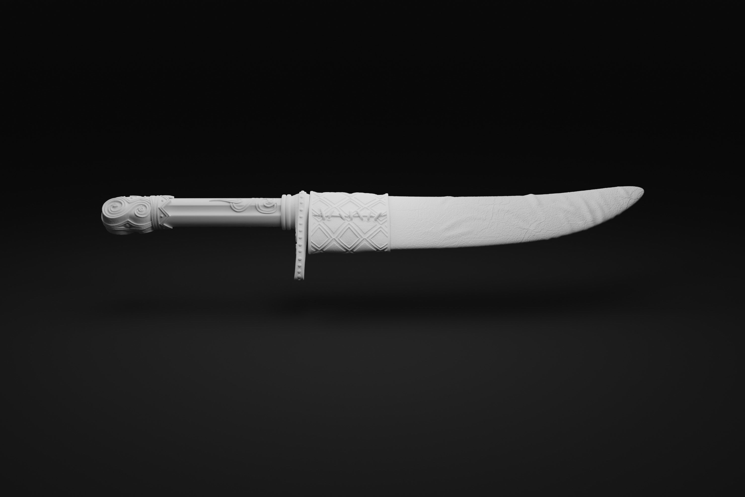 Assassin Creed Aguilar de Nerha dagger 3D print model_9