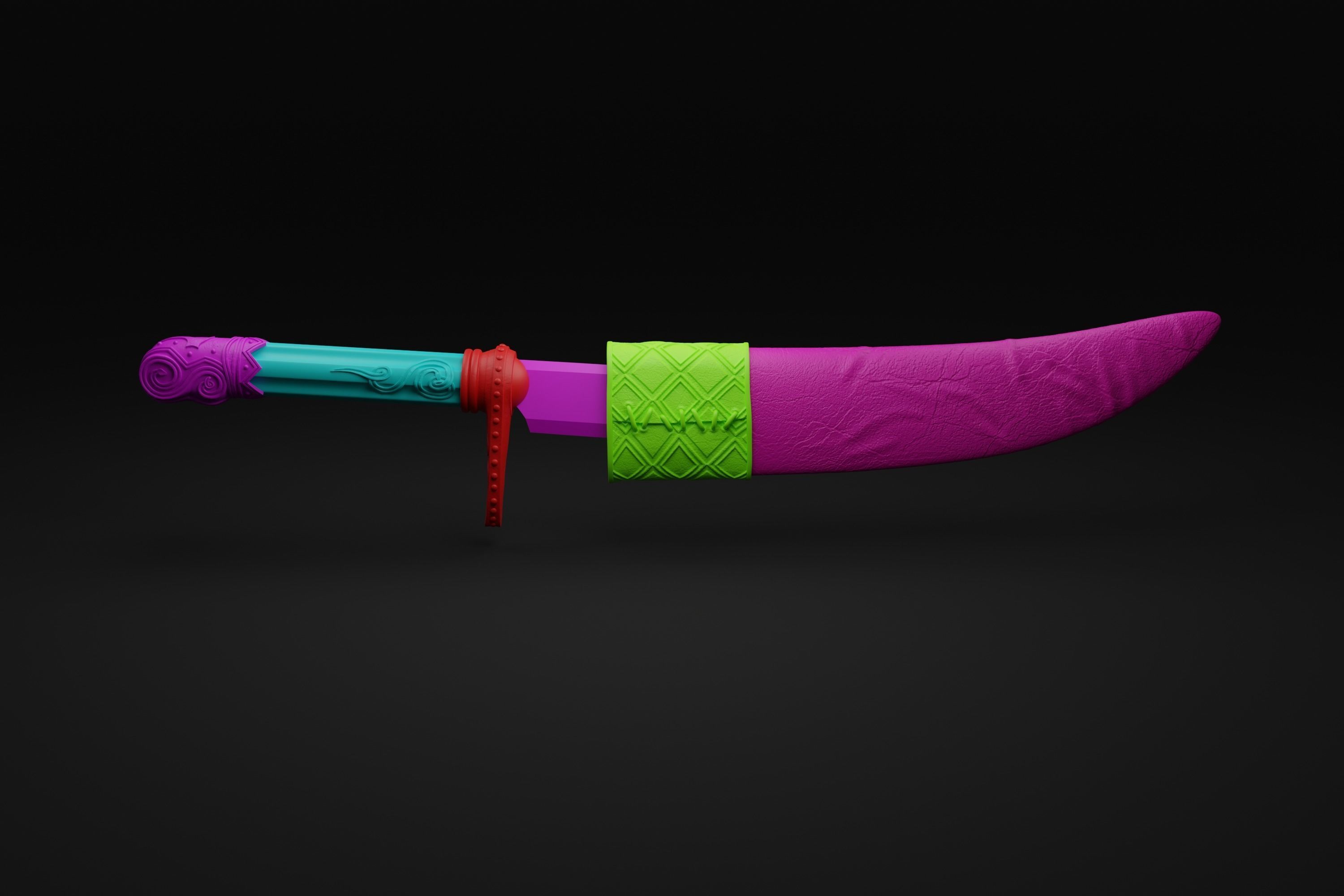 Assassin Creed Aguilar de Nerha dagger 3D print model_29