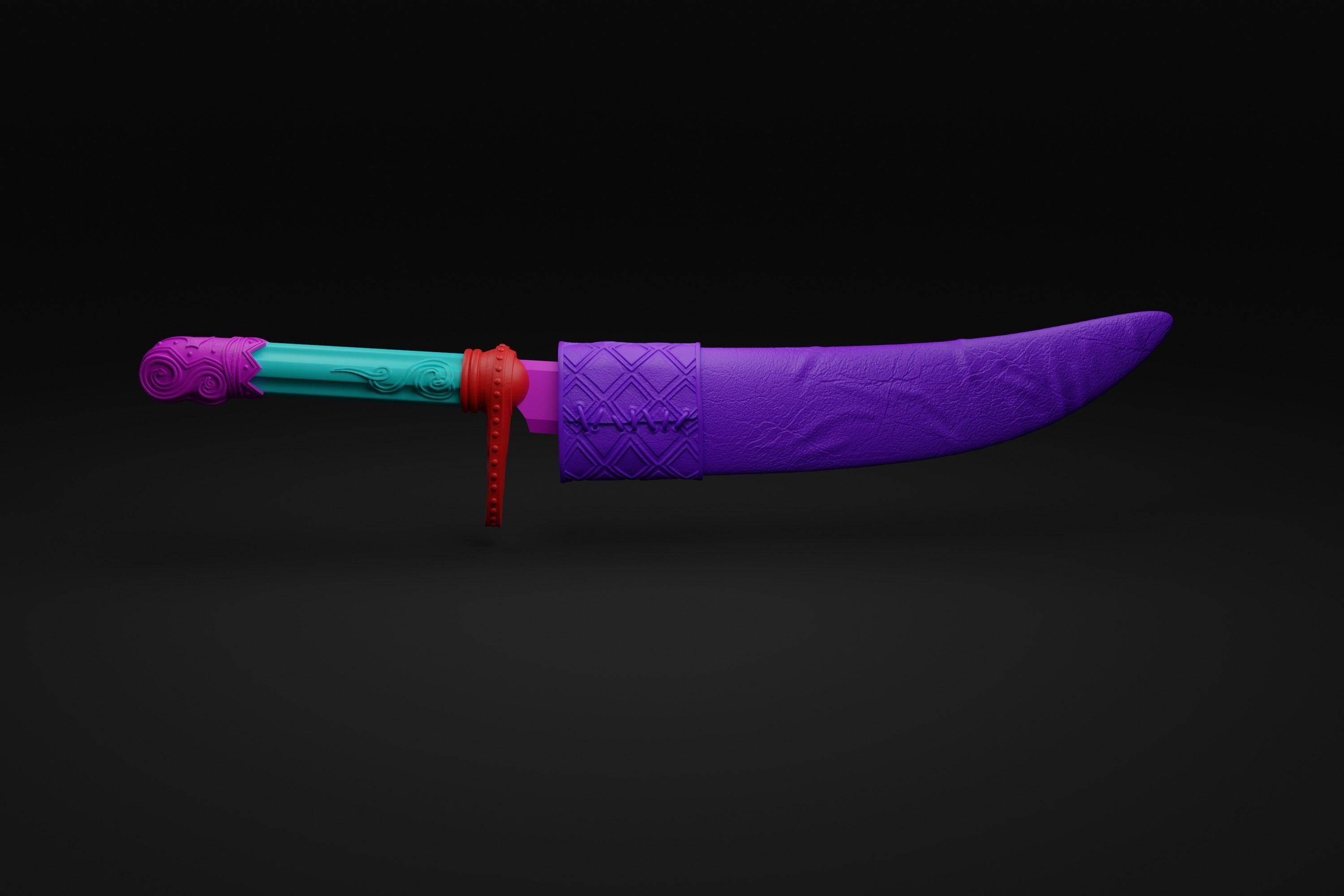 Assassin Creed Aguilar de Nerha dagger 3D print model_13