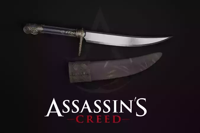 Assassin Creed Aguilar de Nerha dagger 3D print model