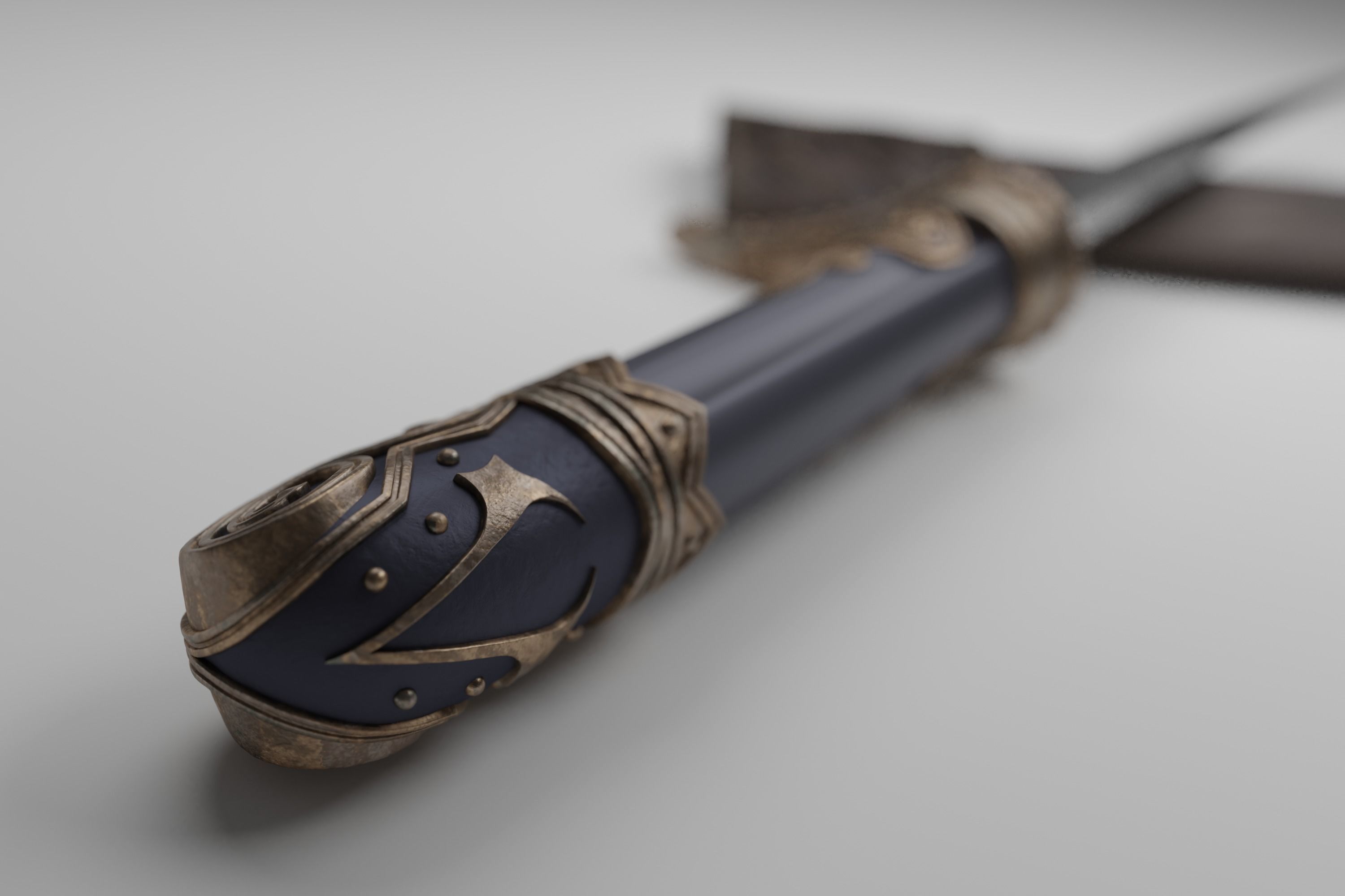 Assassin Creed Aguilar de Nerha dagger 3D print model_32