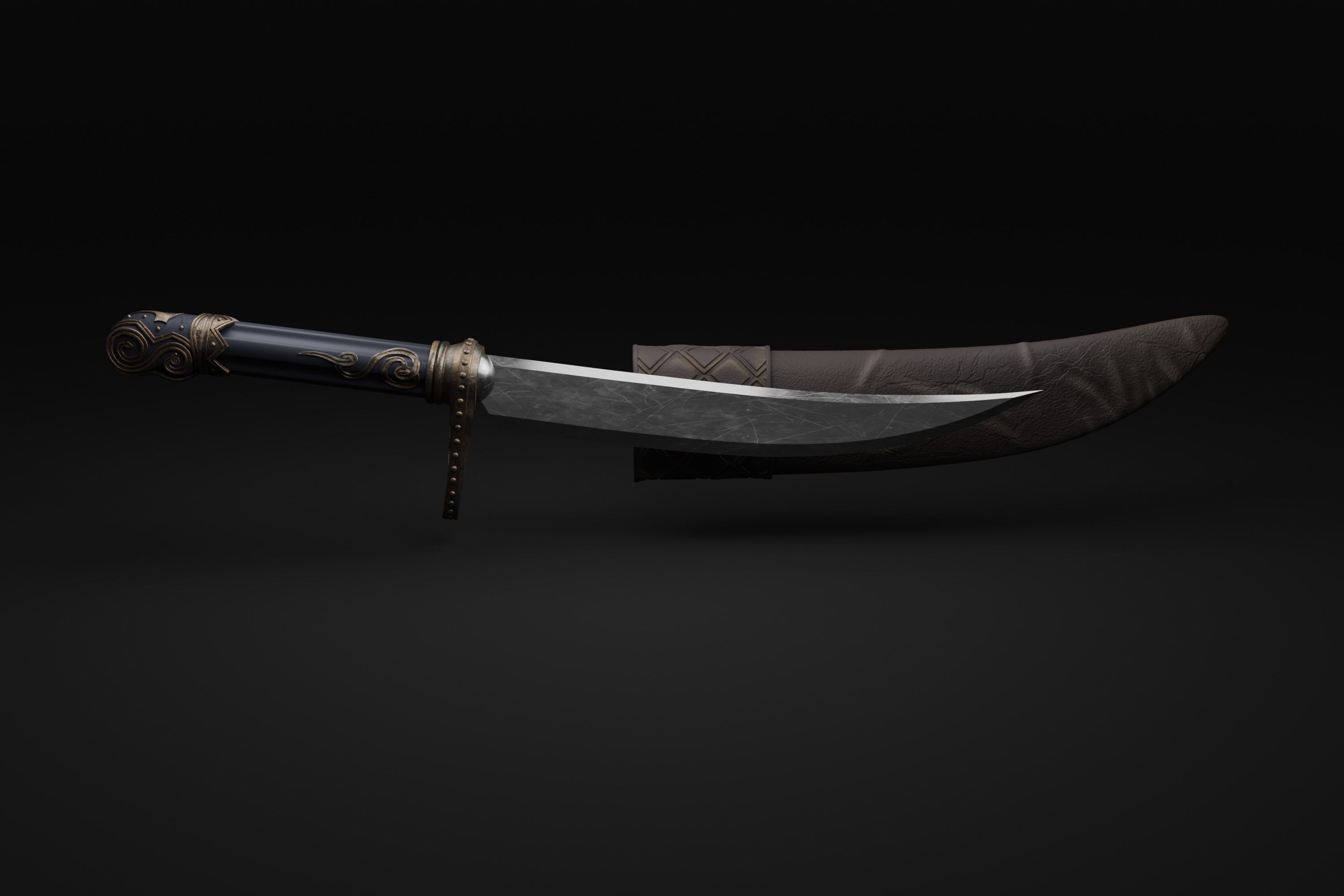 Assassin Creed Aguilar de Nerha dagger 3D print model_31