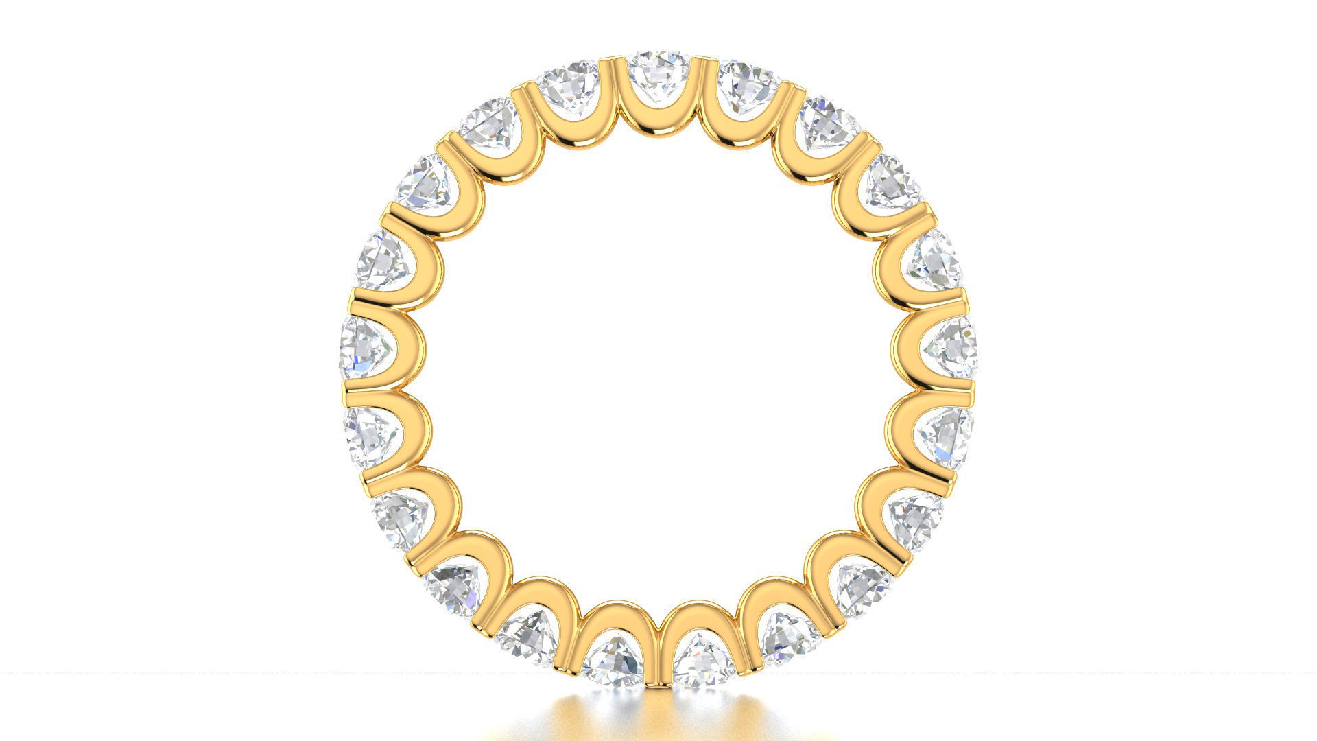 Round Eternity Band 3D print model_5