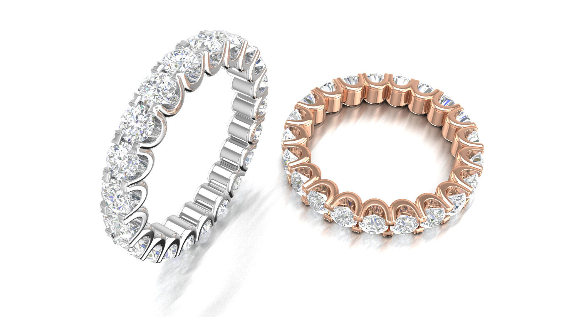Round Eternity Band 3D print model_1