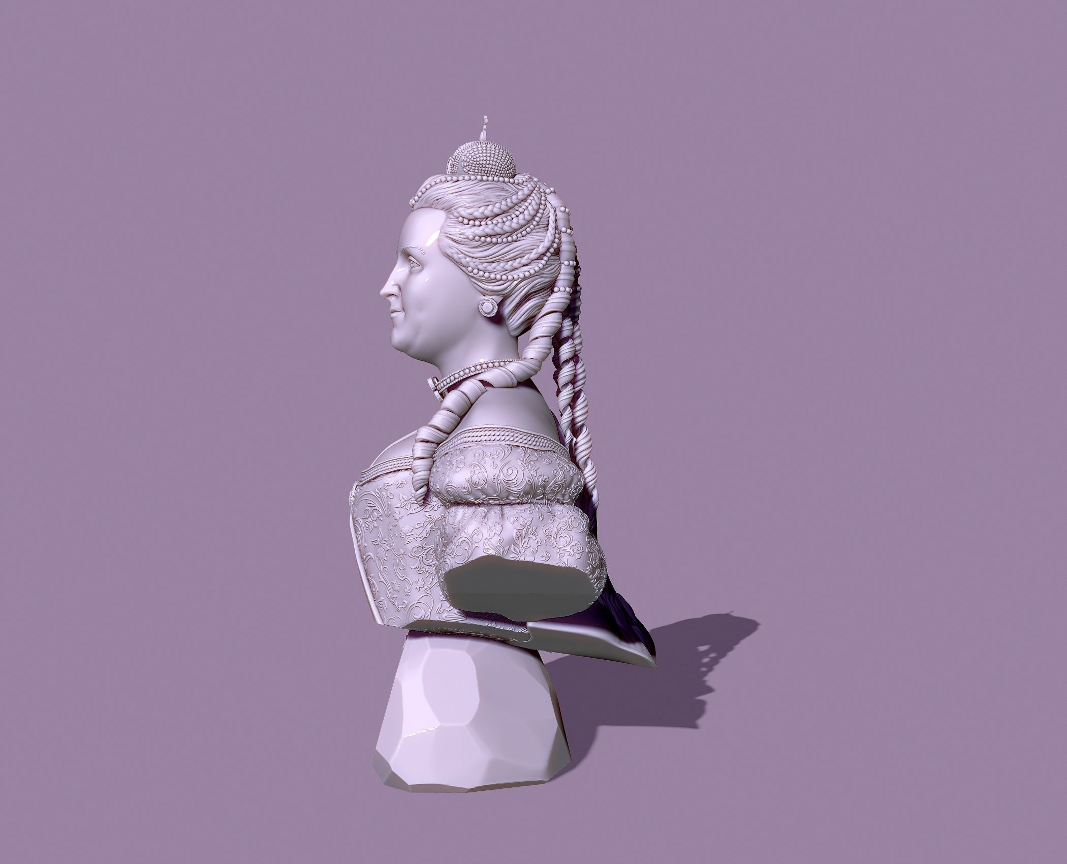 CATHERINE THE GREAT 3D print model_14