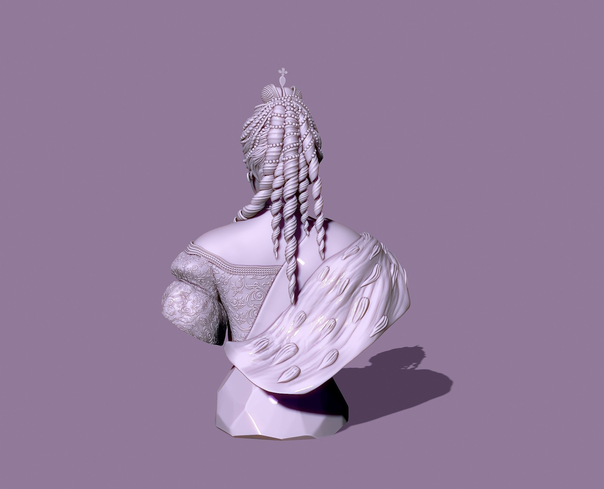 CATHERINE THE GREAT 3D print model_15