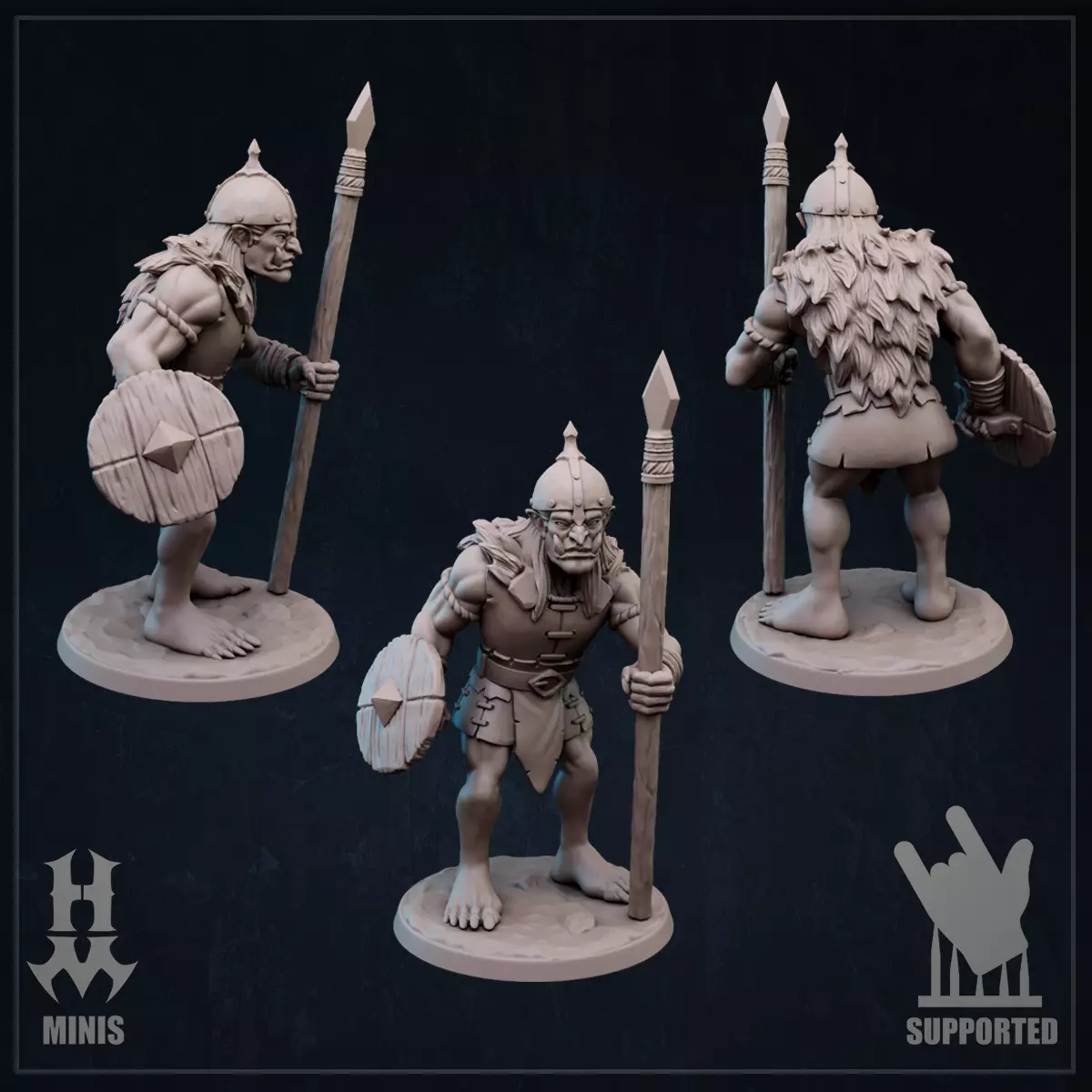 Lancer ork  3D print model_0