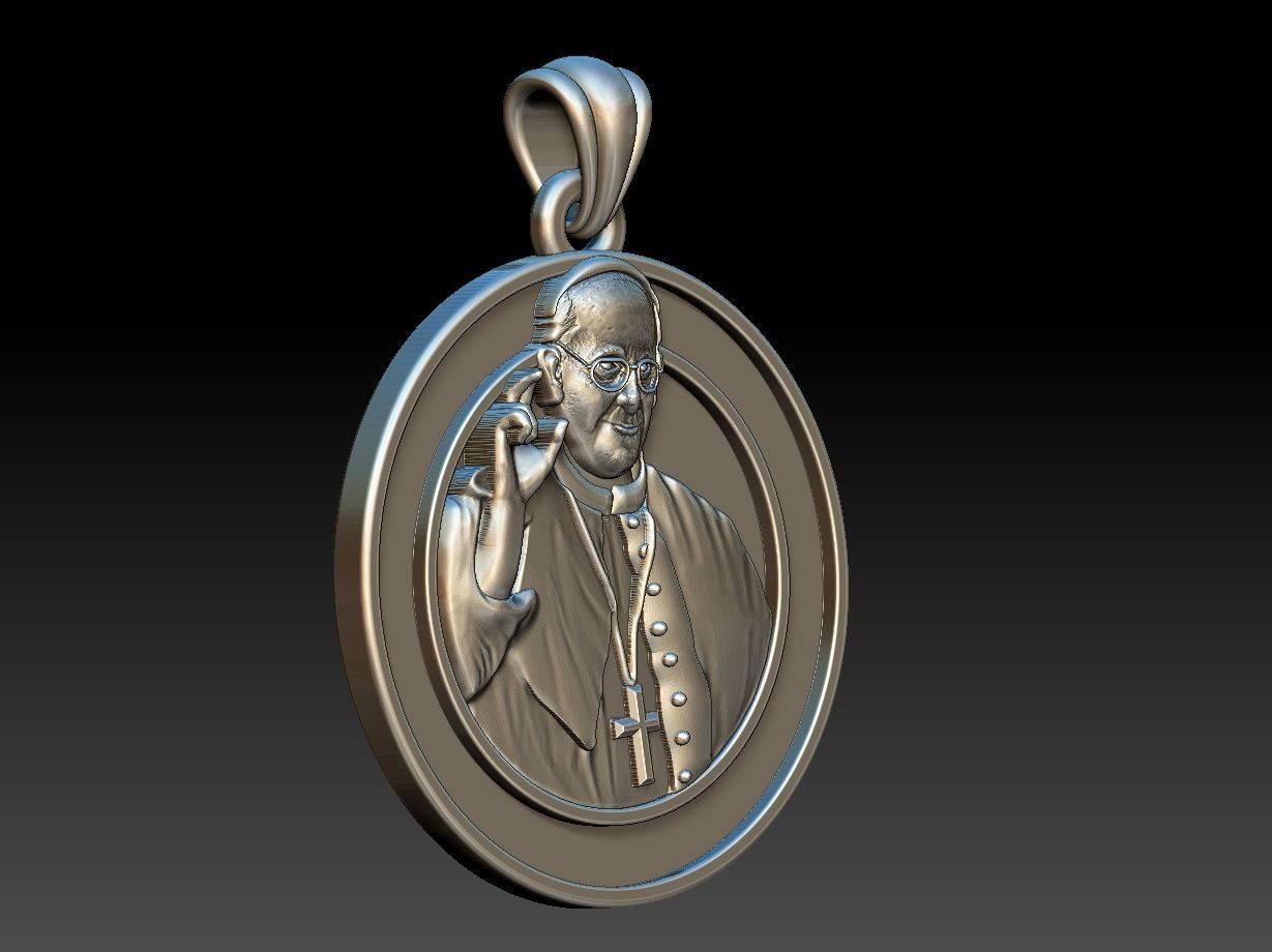 Pope Francis - Papa Francisco 3D print model_4