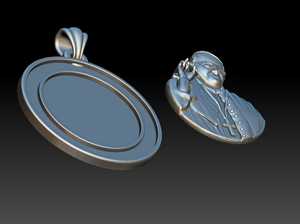 Pope Francis - Papa Francisco 3D print model_3