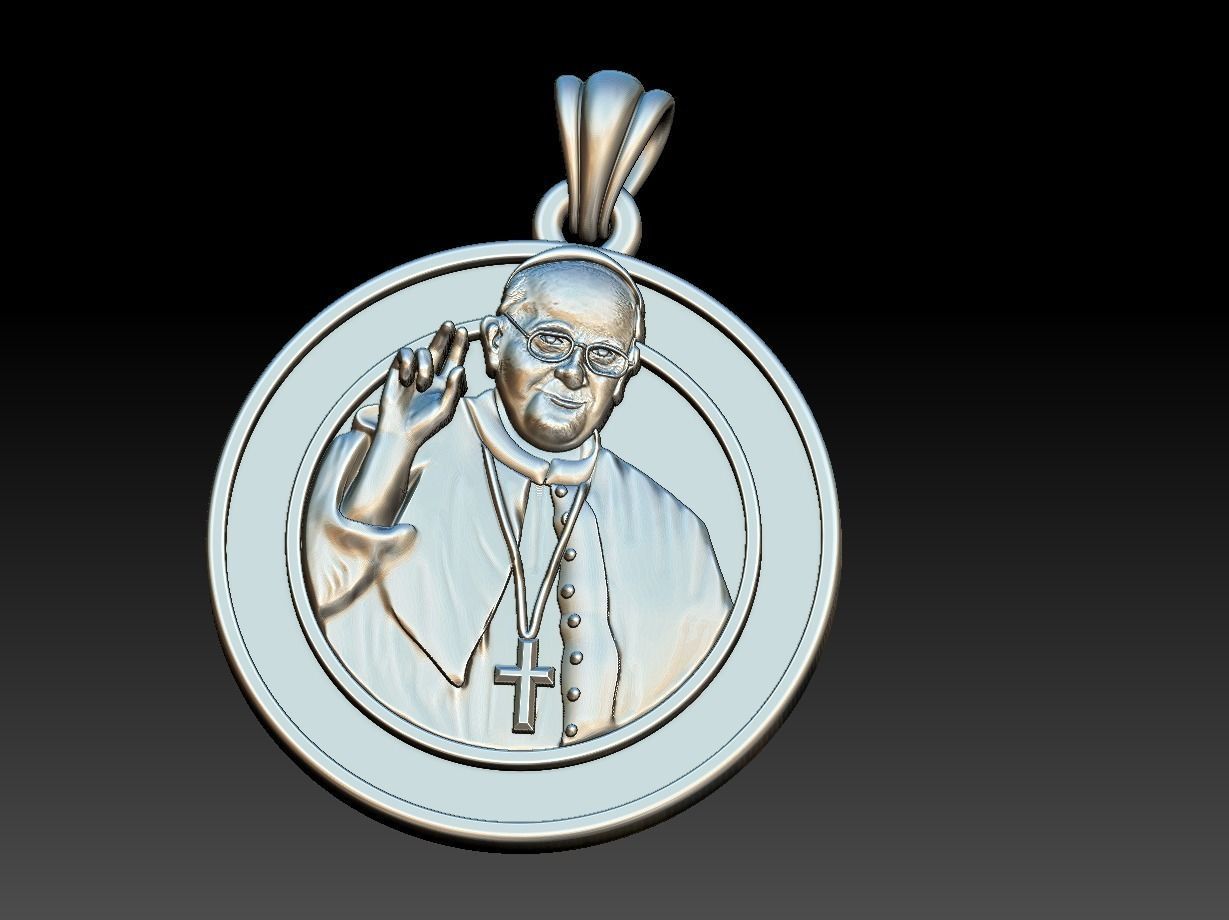 Pope Francis - Papa Francisco 3D print model_9