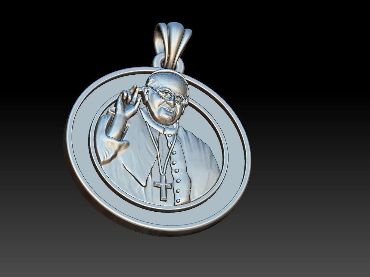 Pope Francis - Papa Francisco 3D print model_6