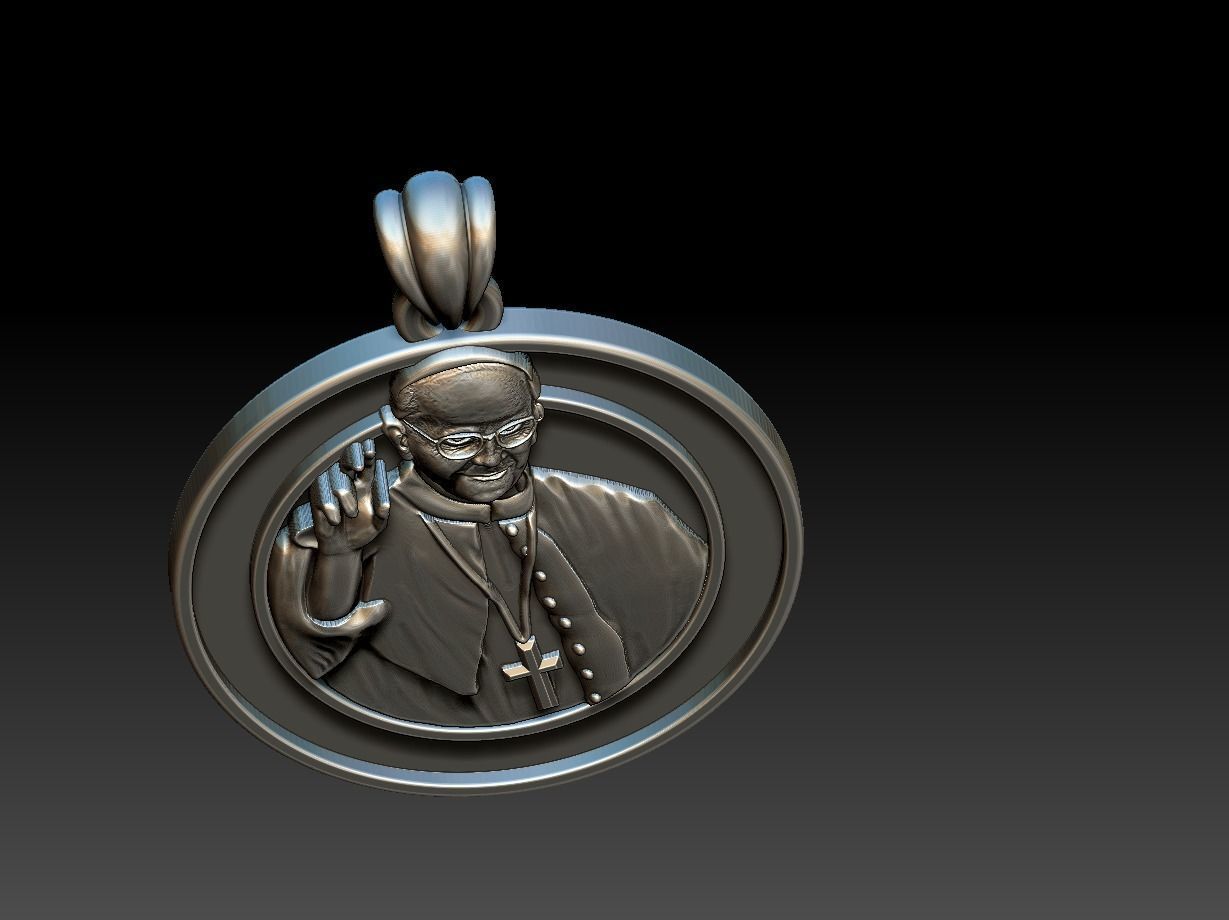 Pope Francis - Papa Francisco 3D print model_11