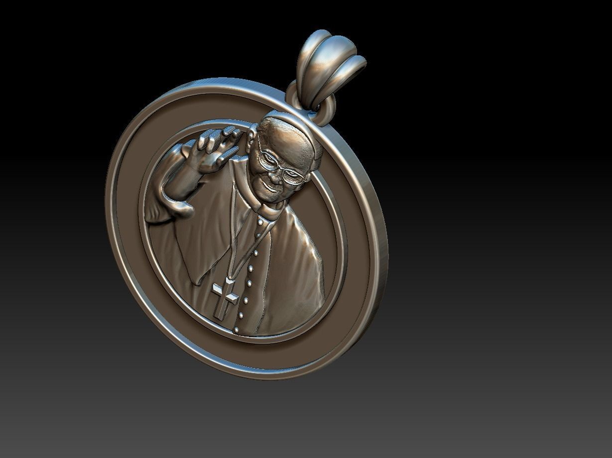 Pope Francis - Papa Francisco 3D print model_8