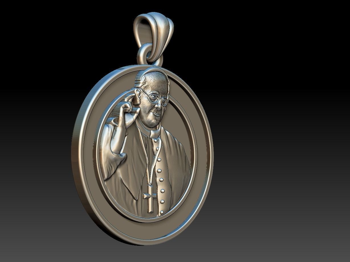 Pope Francis - Papa Francisco 3D print model_10