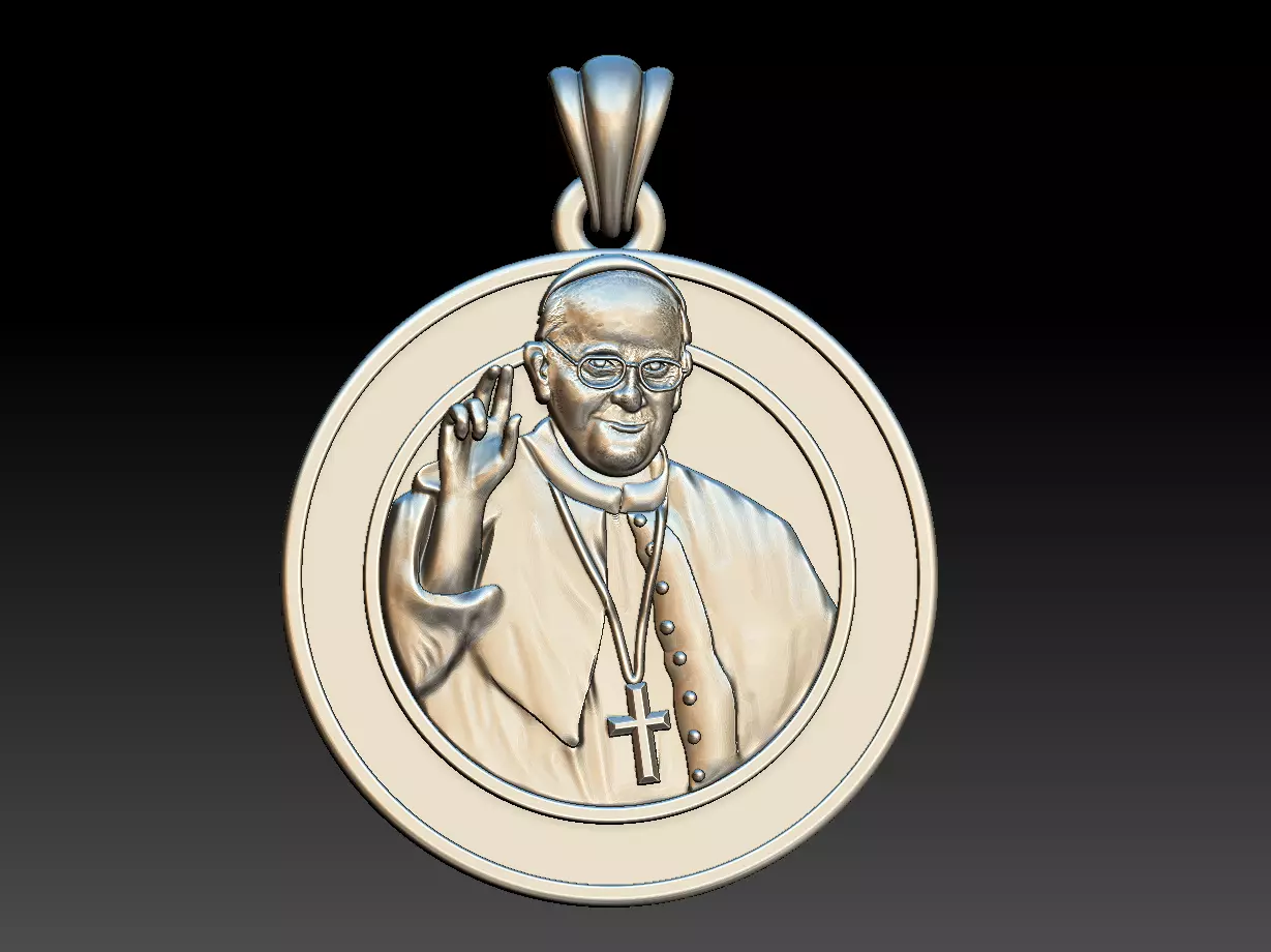 Pope Francis - Papa Francisco 3D print model_0