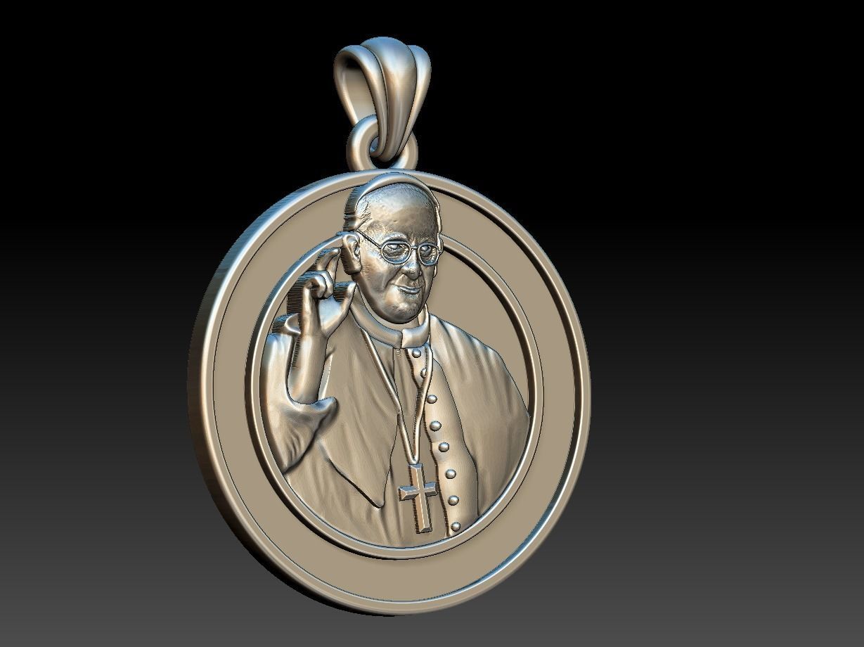 Pope Francis - Papa Francisco 3D print model_1