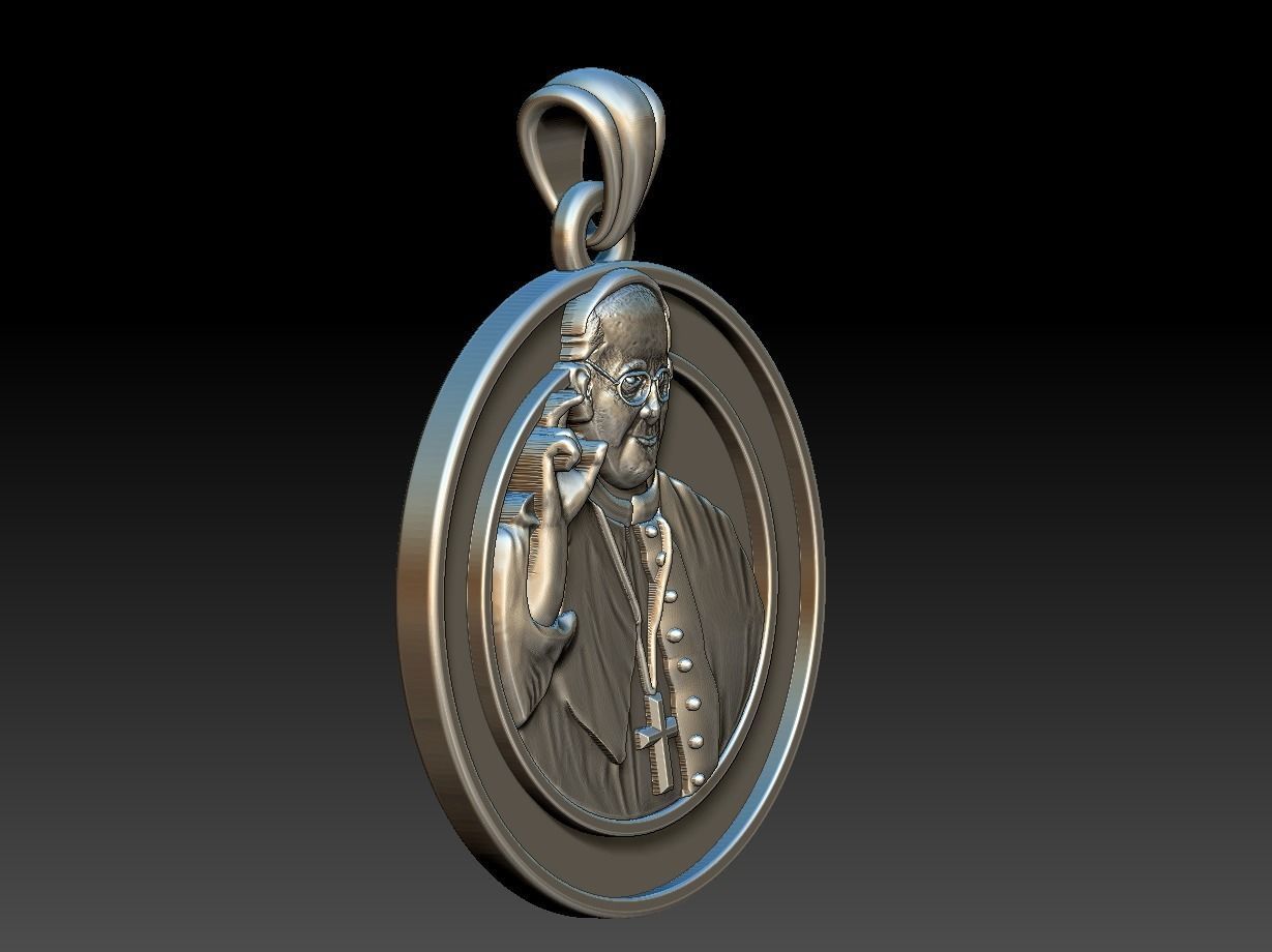 Pope Francis - Papa Francisco 3D print model_5