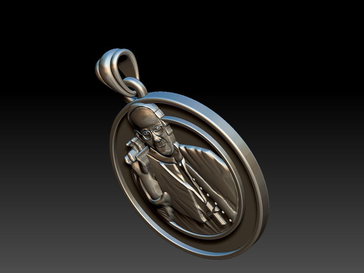 Pope Francis - Papa Francisco 3D print model_12