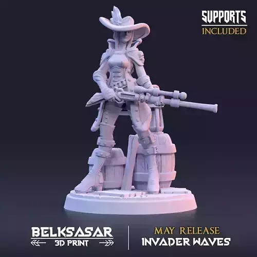 Sniper Deep Sea Hawkeye Lieutenant 3D print model