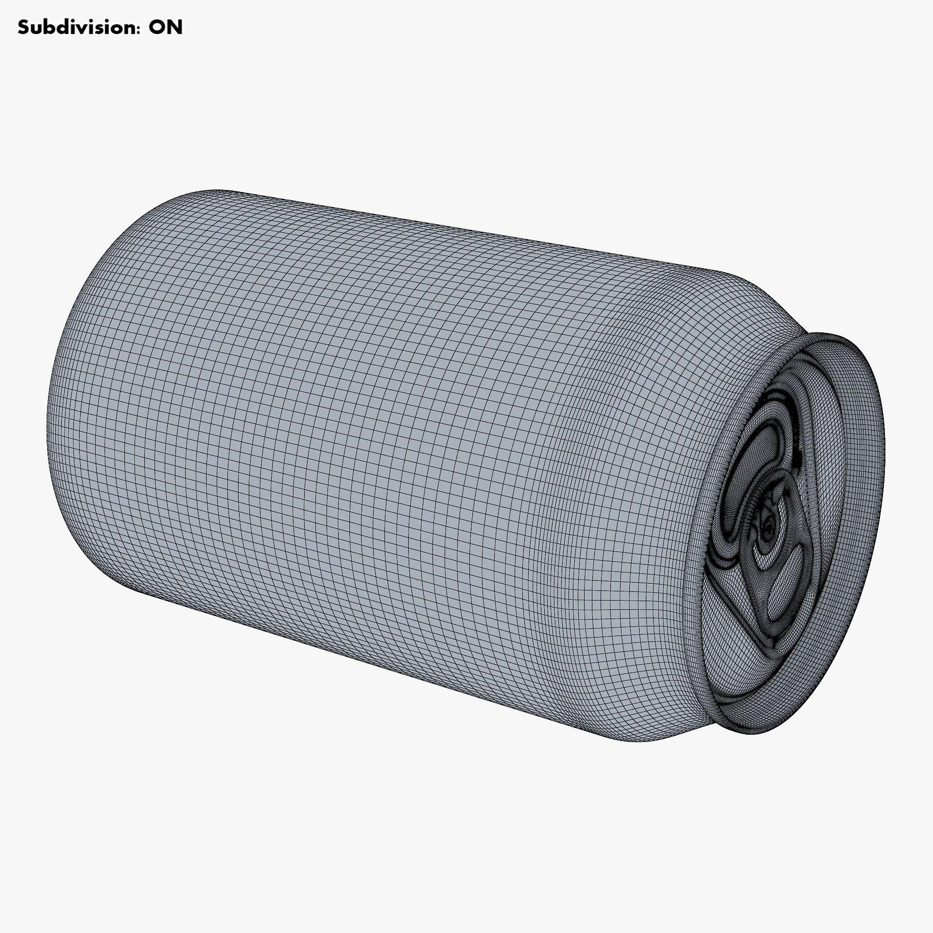 Aluminum Standard Can 330ml v 2 3D model_17