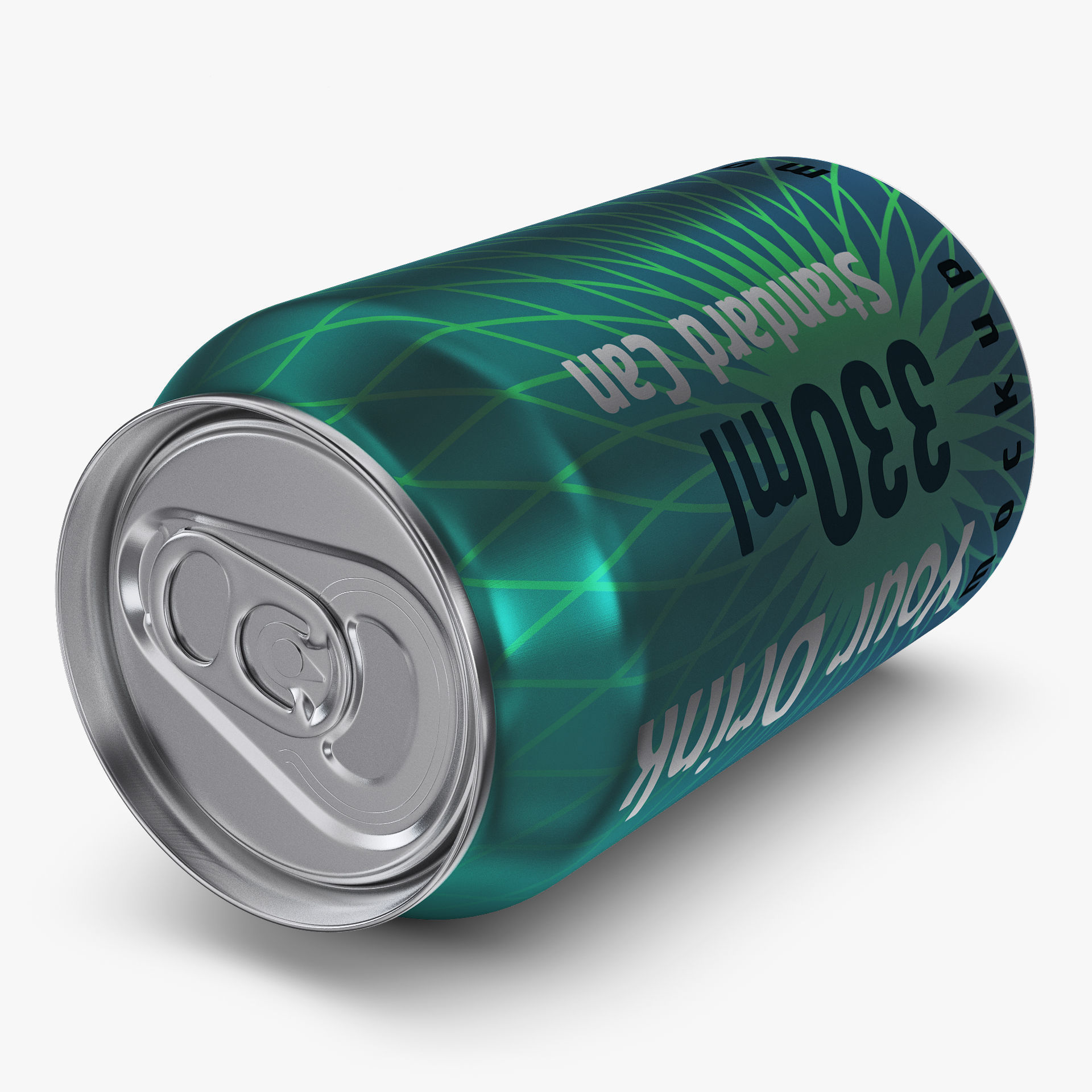 Aluminum Standard Can 330ml v 2 3D model_5