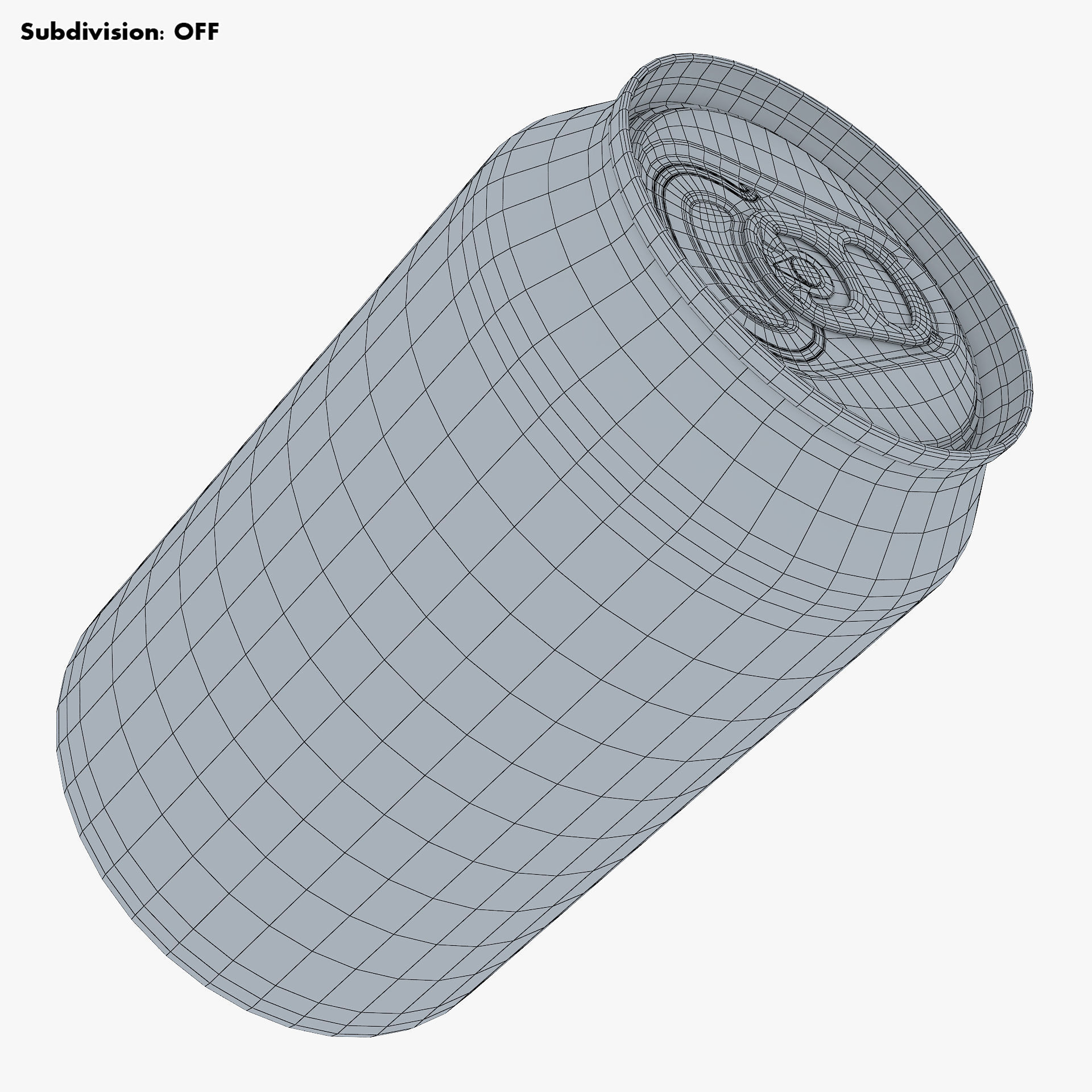 Aluminum Standard Can 330ml v 2 3D model_10