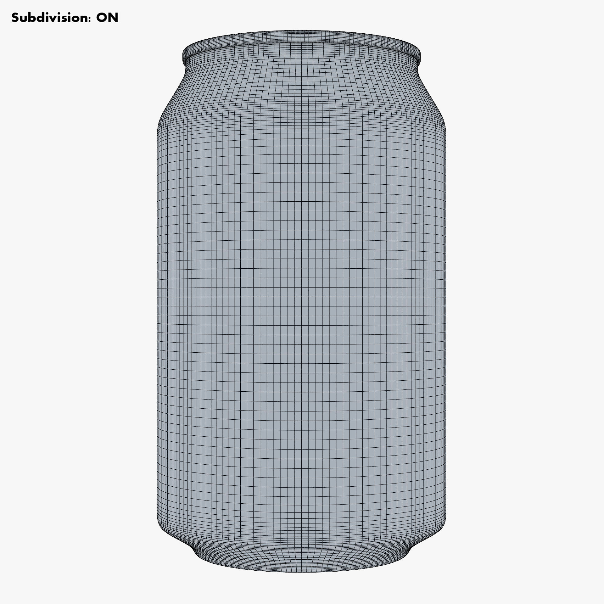 Aluminum Standard Can 330ml v 2 3D model_11