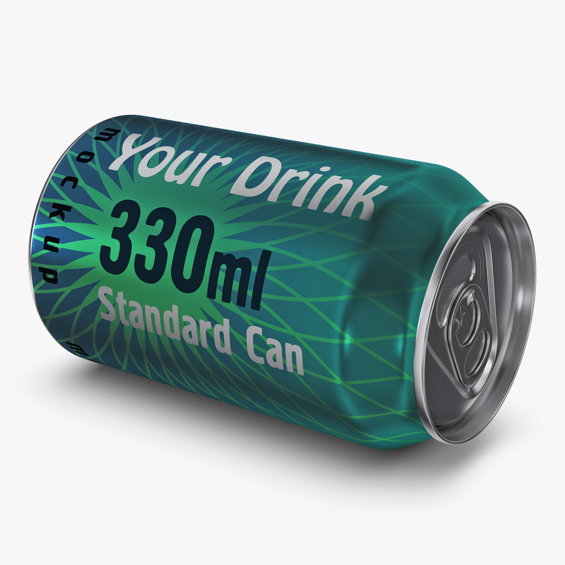 Aluminum Standard Can 330ml v 2 3D model_4