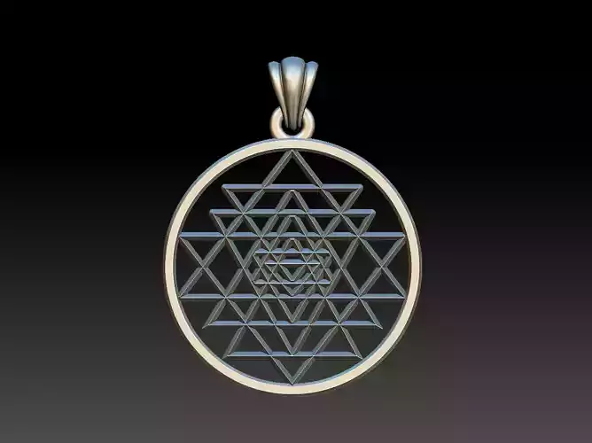 Sri Yantra Pendant