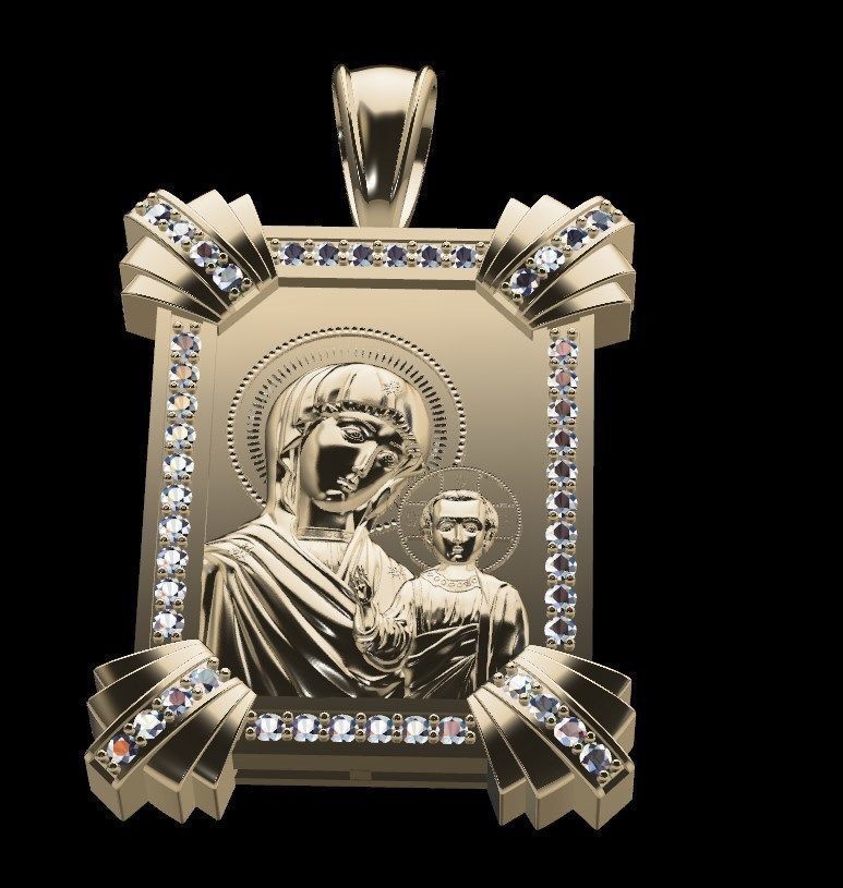 Pendant od69 3D print model_17