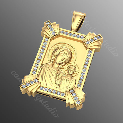 Pendant od69 3D print model