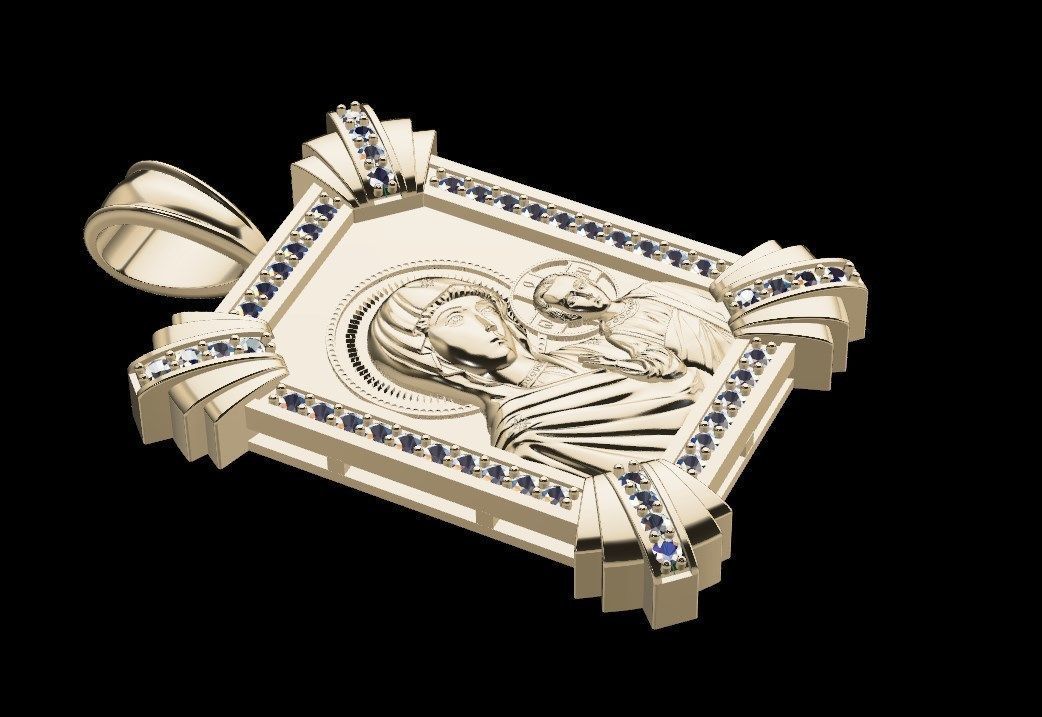 Pendant od69 3D print model_19