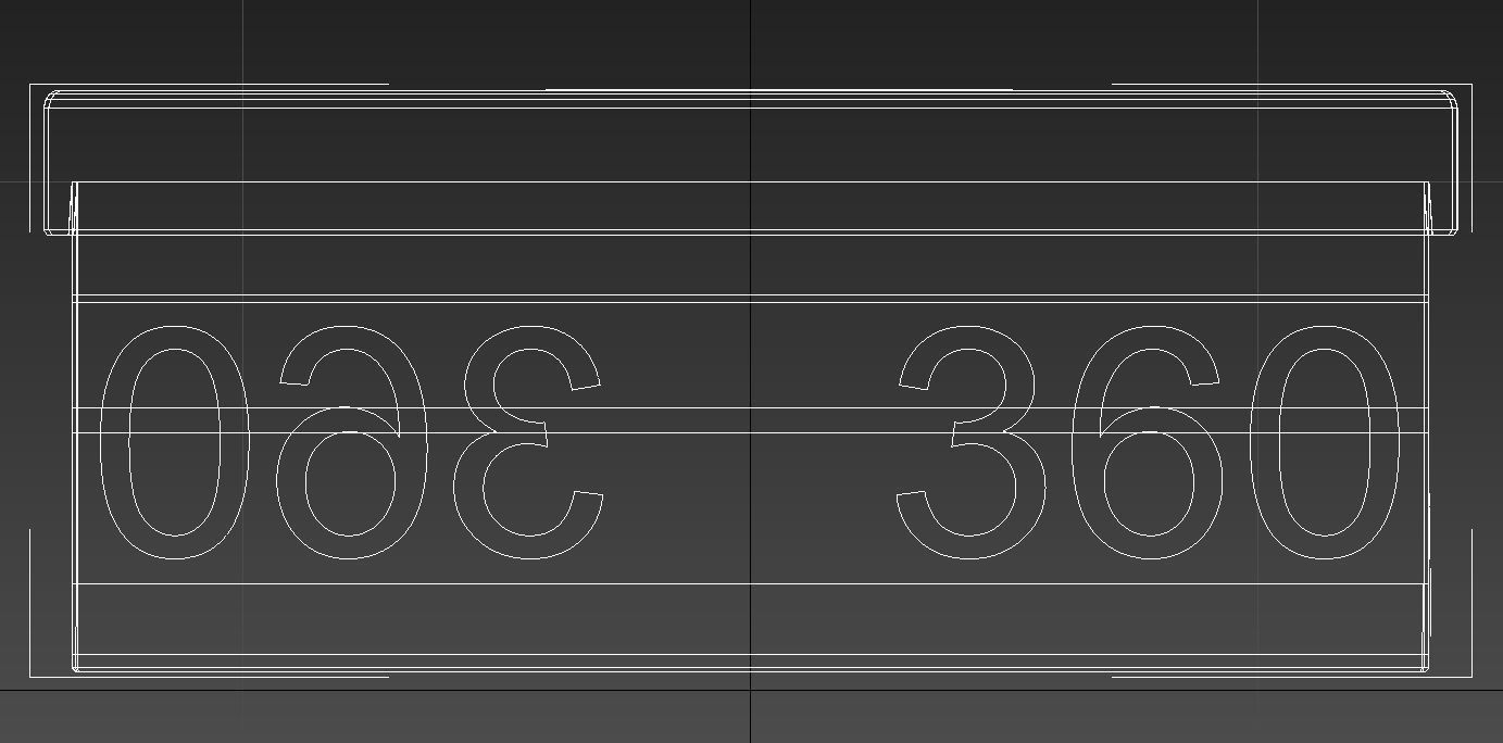 Shoes box mockup 3D model_11