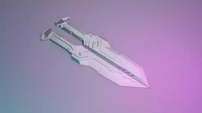 Valorant Glitchpop Dagger 3D print model