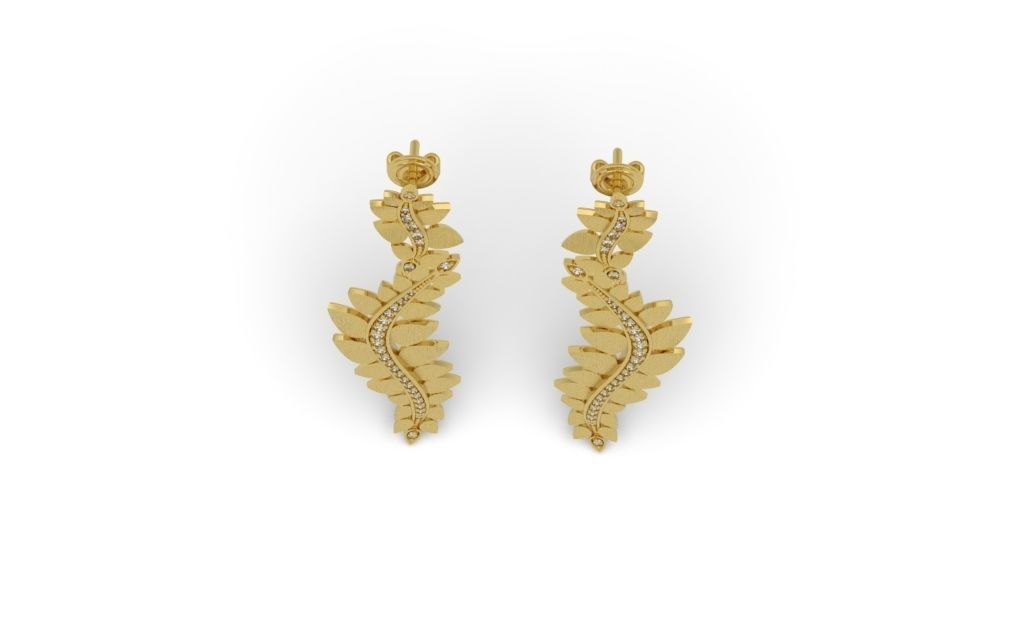 Set Delicate - Jewelry 3D - 5 Models 3D print model_26