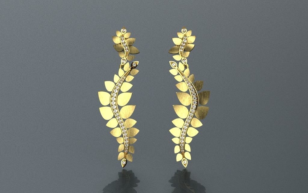 Set Delicate - Jewelry 3D - 5 Models 3D print model_22