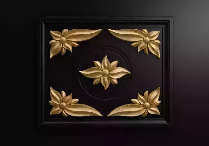 Carved decor for CNC