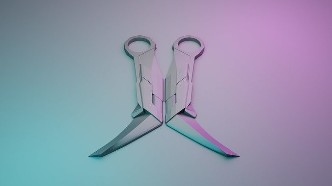 Valorant Prime Karambit 3D print model