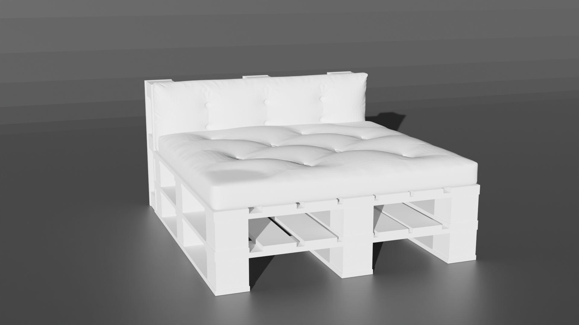 garden furniture 3D model_5